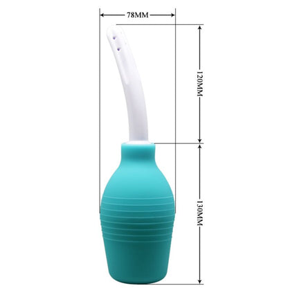 Dildo anale in gomma blu a forma di pera di MR PLAY, con superficie liscia e design ergonomico per il comfort e la stimolazione