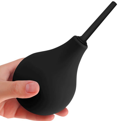 Dildo anale nero MR PLAY Pera BLKB, design realistico e ergonomico, in silicone resistente, ideale per uso intimo e piacere.