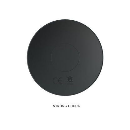Plug anale MR PLAY nero con telecomando, dispositivo vibrante e controllabile a distanza, design in silicone morbido e discreto.