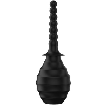 Vibratore potente MR PLAY con telecomando, plug anale nero, design ergonomico e stimolante per piacere e divertimento.