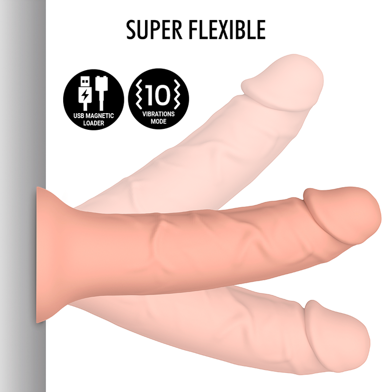 Dildo MYTHOLOGY ASHER Original S con tecnologia wireless WatchMe, vibratore compatibile, design elegante e dettagli realistici