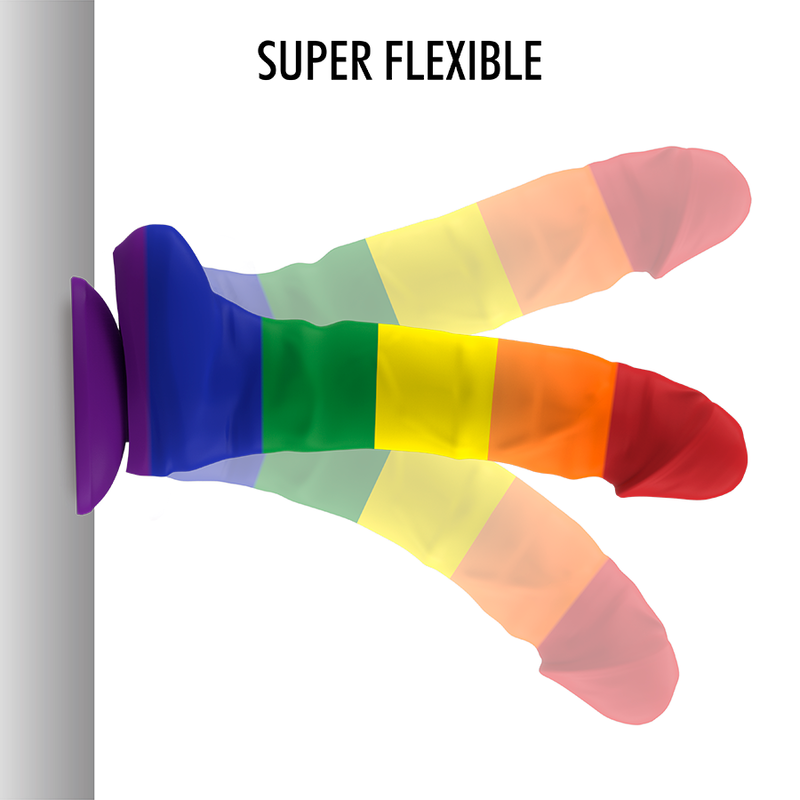 Dildo Corey Pride della linea Mythology Fantasy Dildo, forma realistica e dettagliata, in colore naturale.