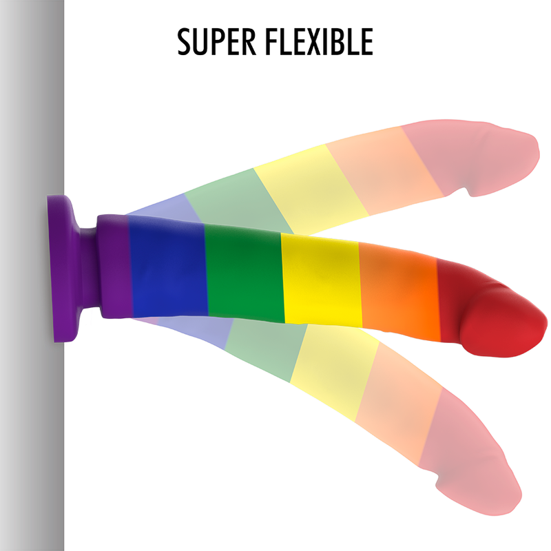 Dildo Mythology Devon Pride, modello grande L, con design dettagliato e realistico, prodotto dalla marca Mythology Fantasy Dildo.