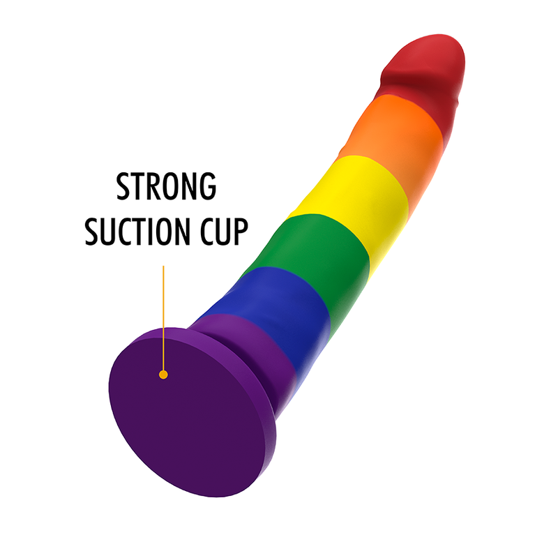 Dildo grande MYTHOLOGY DEVON PRIDE della linea MYTHOLOGY FANTASY DILDO, design realistico e dettagliato, in silicone.