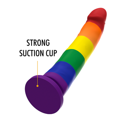Dildo grande MYTHOLOGY DEVON PRIDE della linea MYTHOLOGY FANTASY DILDO, design realistico e dettagliato, in silicone.