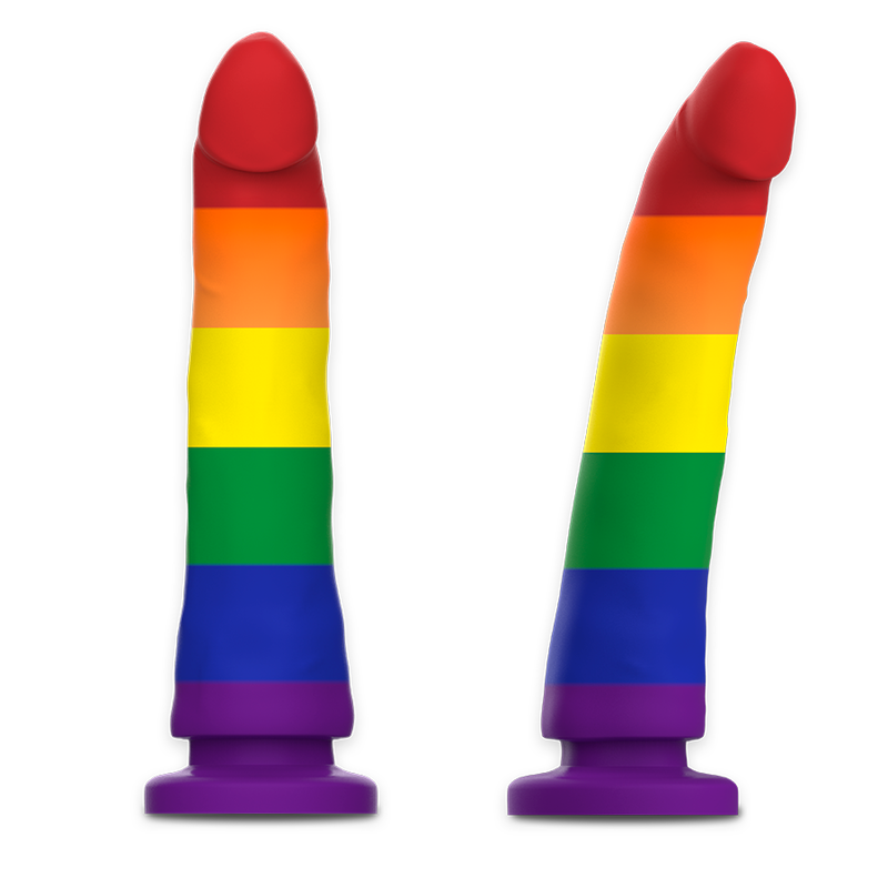 Dildo di grandi dimensioni Mythology Devon Pride, prodotto Mythology Fantasy Dildo, con dettagli realistici e texture naturale.