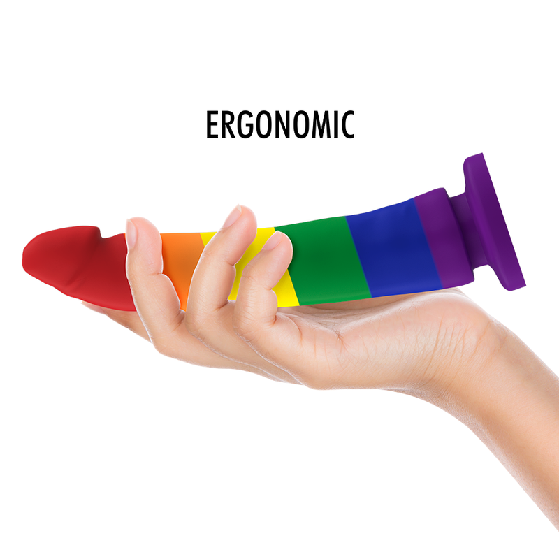 Dildo Mythology Devon Pride di Mythology Fantasy Dildo, design realistico in silicone di alta qualità, formato maschile.