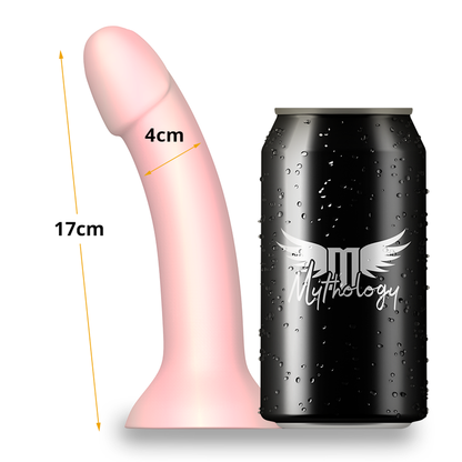Dildo Mythology Rune Candy Mythology Fantasy Dildo, dettaglio del design colorato e testurizzato, in posizione orizzontale.