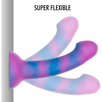 Dildo Mythology Dion Galactic Mythology Fantasy Dildo, modello M, con dettagli realistici e design spaziale in silicone.