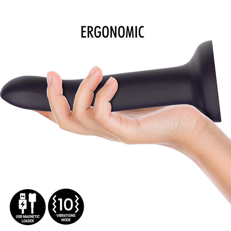 Dildo MYTHOLOGY DUMAN MYSTIC L con tecnologia wireless WatchMe, design realistico e compatibile con vibratore MYTHOLOGY.