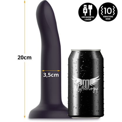 Dildo Mythology Duman Mystic L di MYTHOLOGY FANTASY con tecnologia wireless WatchMe, dettagli realistici e design elegante