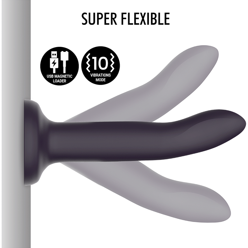 Vibratore MYTHOLOGY DUMAN MYSTIC DILDO S con tecnologia wireless, design ergonomico e compatibile con WatchMe.