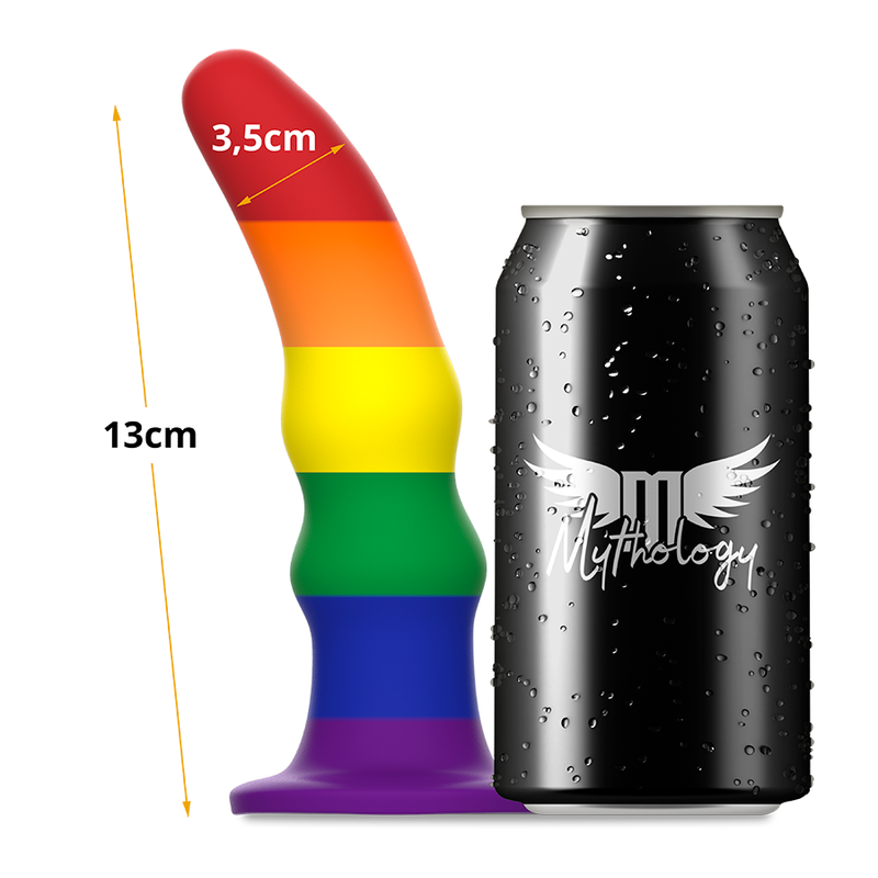 Dildo Mythology Kuno Pride Mythology Fantasy Dildo, silicone, dettagli realistici, dimensioni S, adatto a uso intimo.
