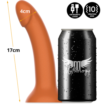 Dildo MYTHOLOGY Rune Royal M con tecnologia wireless, design elegante e compatibile con vibratore WatchMe, superficie liscia e dettagli distintivi