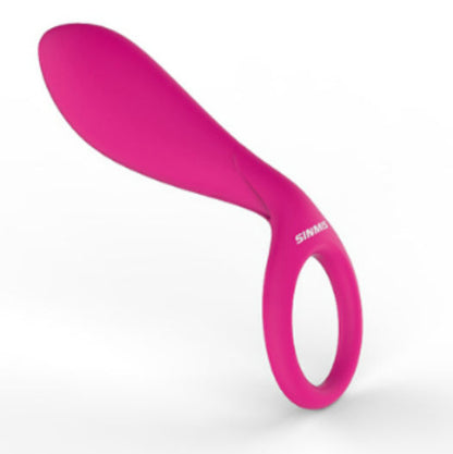 Anello vibratore Nalone Tango, in rilievo e colorato, mostra la superficie e il design ergonomico del prodotto.