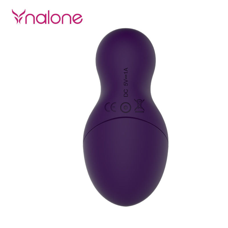 Stimolatore Gogo di Nalone in gel rosa morbido, con design compatto e ergonomico, ideale per stimolazione sensoriale.