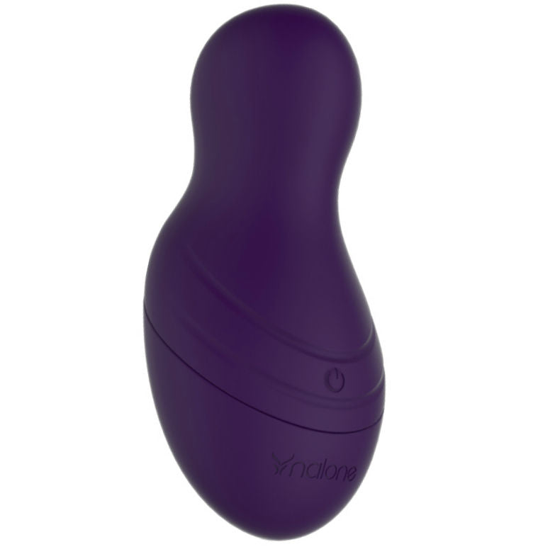 Stimolatore Gogo Nalone in gel morbido lilla, dispositivo di piacere compatto e ergonomico, ideale per stimolazione sensoriale.