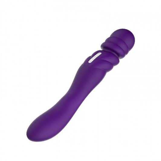 Massaggiatore ricaricabile Nalone Jane Lilla, dispositivo portatile per massaggi rilassanti e benefici alla pelle.
