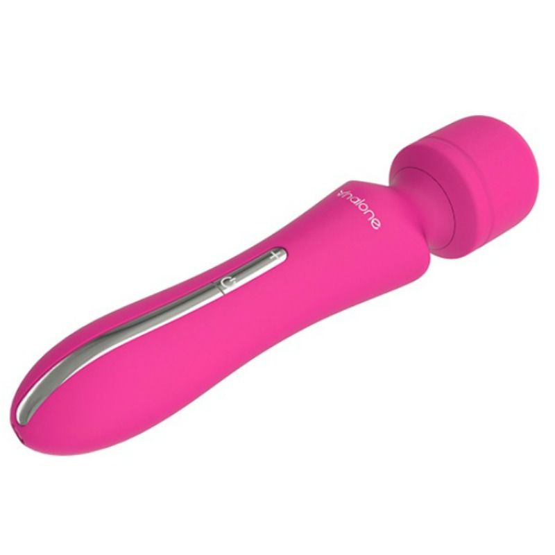 Massaggiatore Nalone Rockit nero con impugnatura ergonomica, ideale per il relax muscolare e il benessere del corpo.
