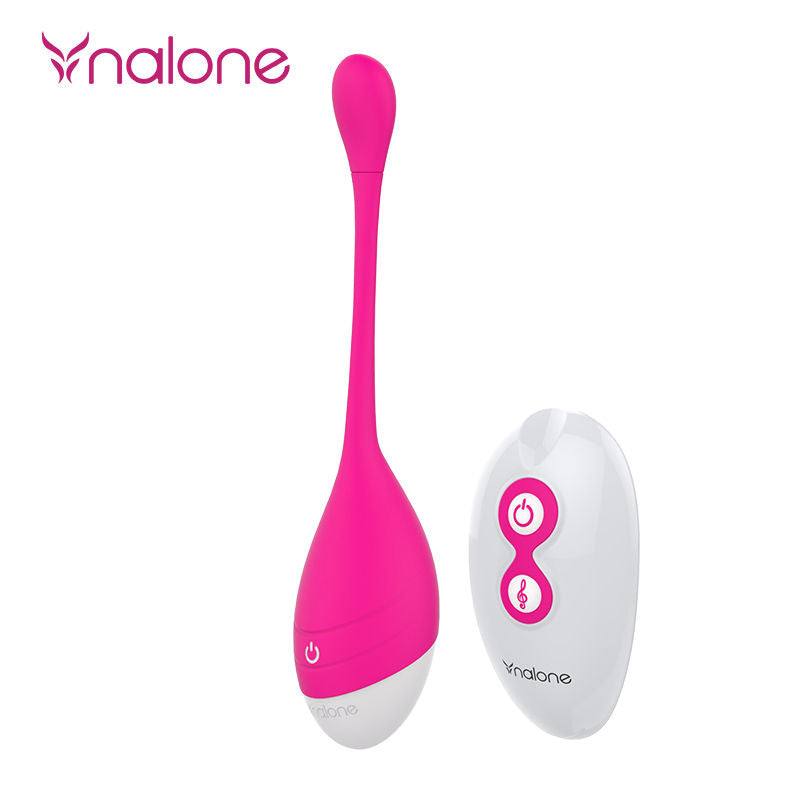Telecomando Nalone Sweetie rosa con pulsanti colorati e design compatto, ideale per controllare dispositivi elettronici.