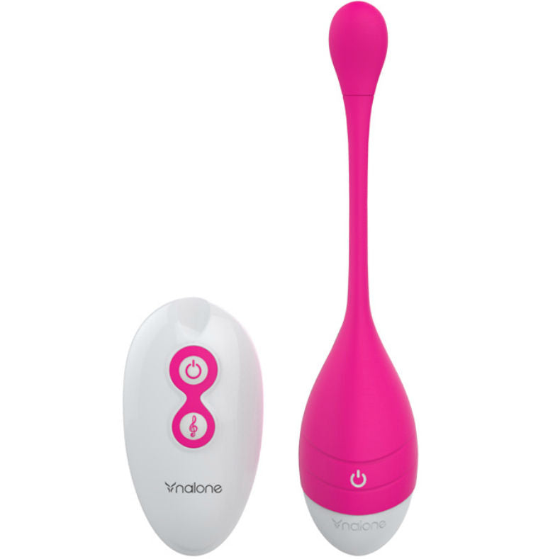 Telecomando Nalone Sweetie rosa, dispositivo elegante con pulsanti e design compatto, ideale per controllare dispositivi elettronici.