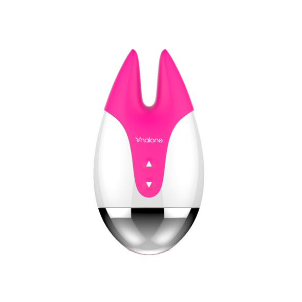 Vibratore clitorideo Nalone Fifi, piccolo e discreto, con superficie liscia e design ergonomico per stimolazione precisa.