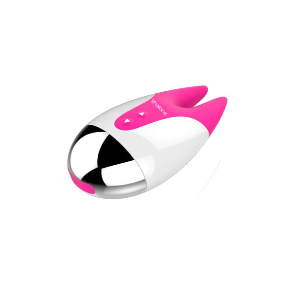 Vibratore clitoride Nalone Fifi, design compatto e ergonomico, in silicone rosa, per stimolazione sensuale e delicata.