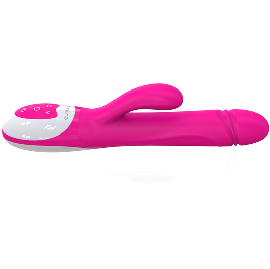 Vibratore doppio Nalone Wave con design ergonomico e superficie liscia, ideale per stimolazione duale.