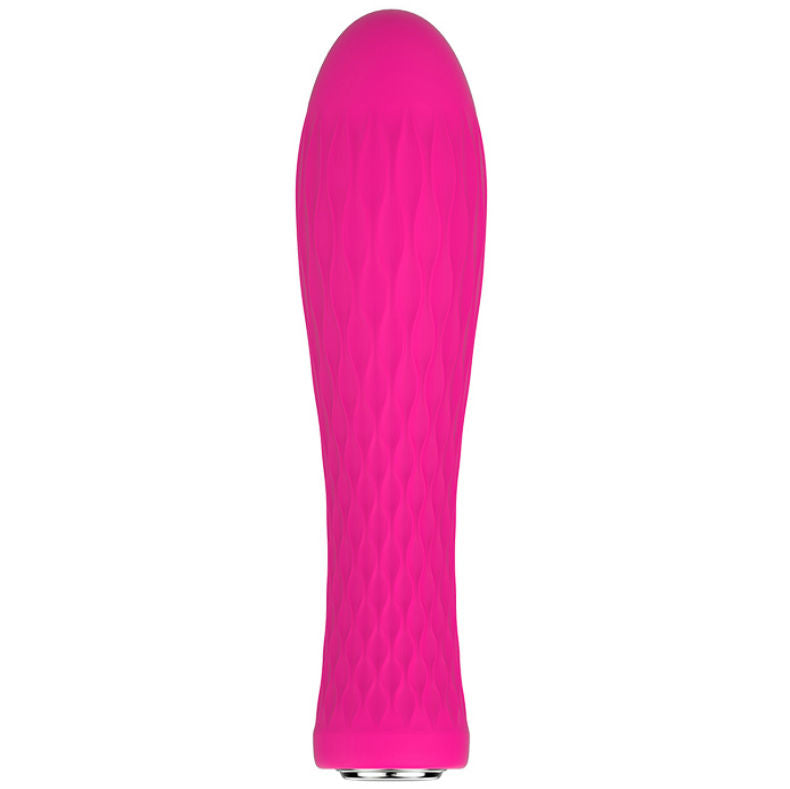 Vibratore Ian Mini rosa di Nalone, compatto e ergonomico, ideale per stimolazione personale, visibile in immagine.