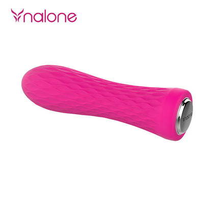 Vibratore mini rosa Nalone Ian, prodotto di dimensioni compatte e design elegante, ideale per stimolazione personale.