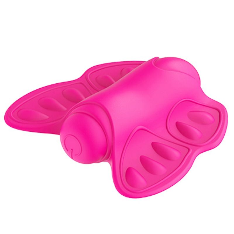 Vibratore Madam Mini Butterfly Nalone, piccolo e delicato con design a farfalla, ideale per stimolazione sensuale.