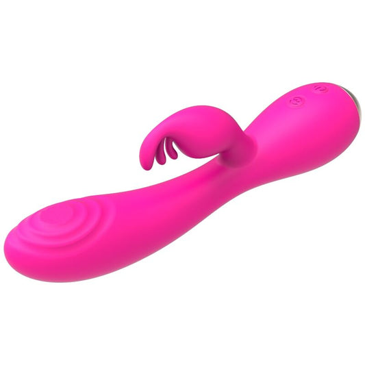 Vibratore Magic Stick Rabbit Nalone rosa, con testina vibrante e design ergonomico, ideale per stimolazione intensa e confortevole.