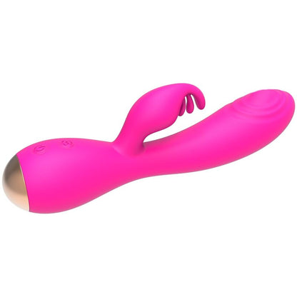 Vibratore Magic Stick Rabbit Nalone rosa con design ergonomico e stimolazione doppia, ideale per il piacere personale.