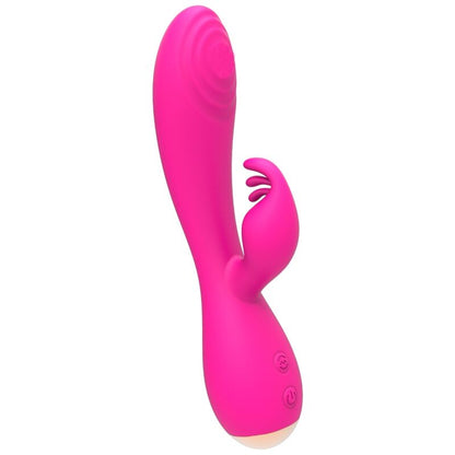 Vibratore Magic Stick Rabbit Nalone rosa, con design ergonomico e stimolazione doppia, ideale per il piacere personale.