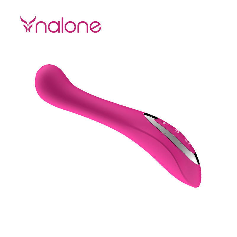 Vibratore rosa Nalone Touch System con design ergonomico e superficie liscia, ideale per stimolazione sensuale.