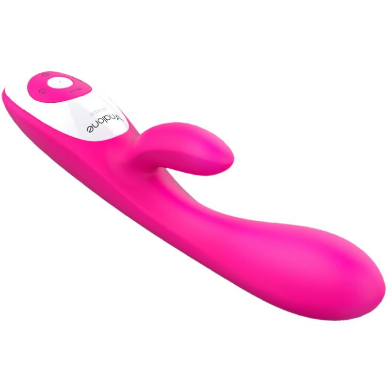 Vibratore ricaricabile Nalone con controllo vocale, design elegante e moderno, evidenziando i pulsanti e la forma del prodotto.