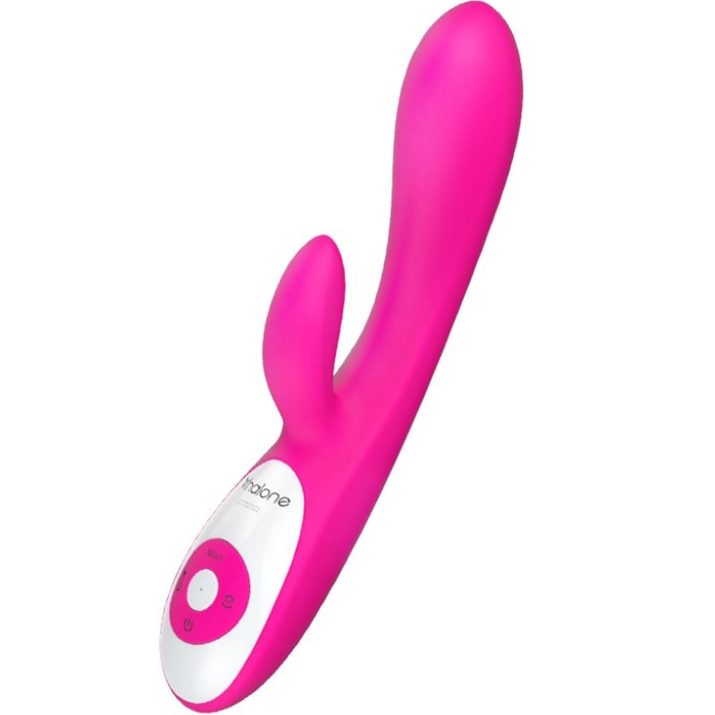 Vibratore ricaricabile NALONE con controllo vocale, design elegante e superficie liscia, visibile in questa immagine.