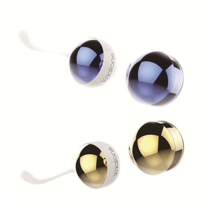 Perline cinesi Yany di Nalone con sfere di vari colori, perfette per massaggi e tecniche di rilassamento.