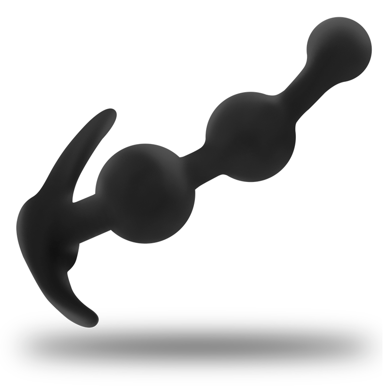 Plug anale in silicone curvo OHMAMA ANAL, lungo 13 cm, con superficie liscia e design ergonomico per comfort e stimolazione.