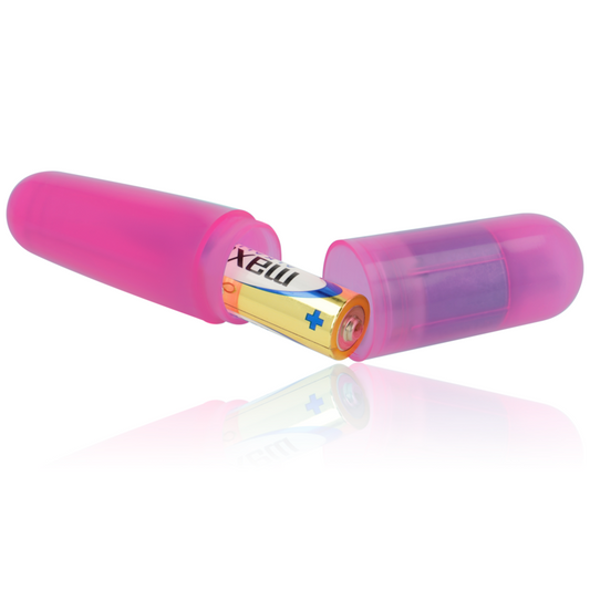Proiettile vibrante OHMAMA BASIC lilla, con superficie liscia e design compatto, ideale per stimolazione e piacere personale.