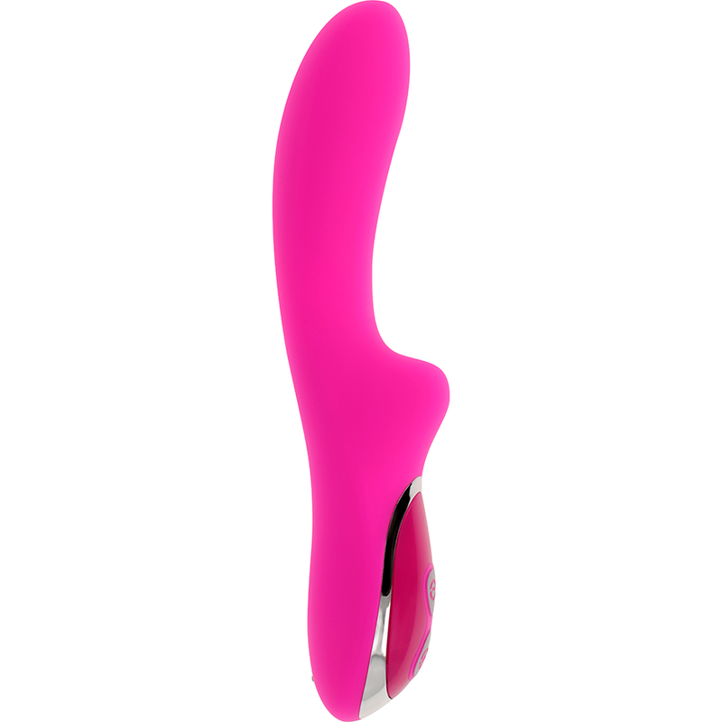 Vibratore a carica magnetica OHMAMA, 21 cm, con 10 velocità e design ergonomico, visibile nell'immagine.