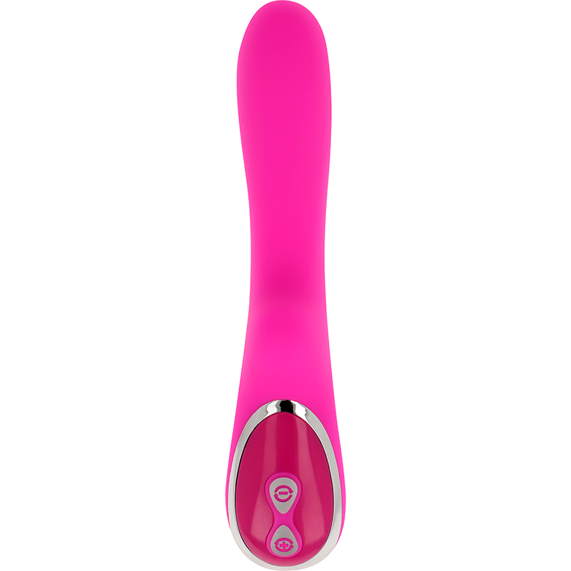 Vibratore a carica magnetica OHMAMA, 10 velocità, lunghezza 21 cm, con design elegante e superficie liscia.