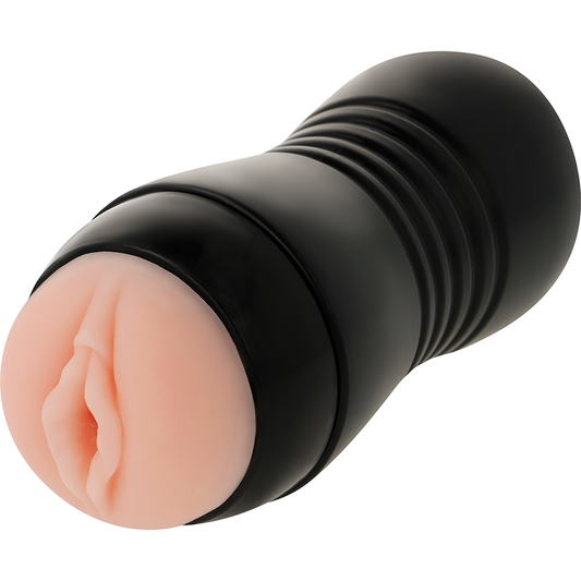 Mascherina di masturbatore femminile OHMAMA con vibrazione, dettaglio interno realistico e design ergonomico, prodotto OHMAMA FOR HIM