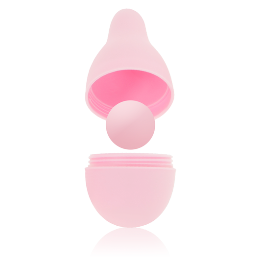 Sistema di peso Kegel OHMAMA Set per il rafforzamento del pavimento pelvico, con dettagli visivi del dispositivo e materiali.