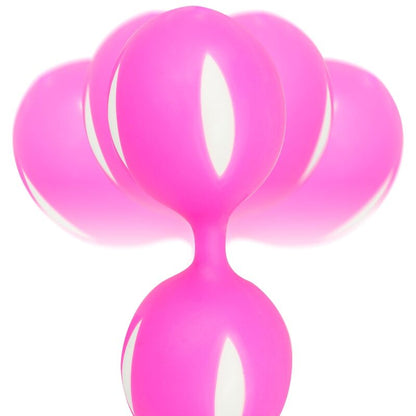Sfere ricoperte in silicone OHMAMA Stimulating da 70g, morbide e colorate, ideale per massaggi e stimolazione sensoriale.