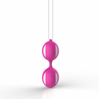 Sfere ricoperte in silicone OHMAMA STIMULATING da 70g, morbide e lisce, perfette per massaggi e stimolazione sensoriale.