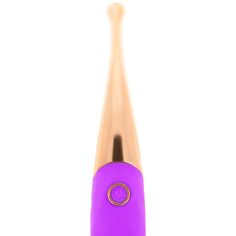 Stimolatore clitoride ricaricabile OHMAMA in colore lilla con 36 modalità di vibrazione, design elegante e compatto.