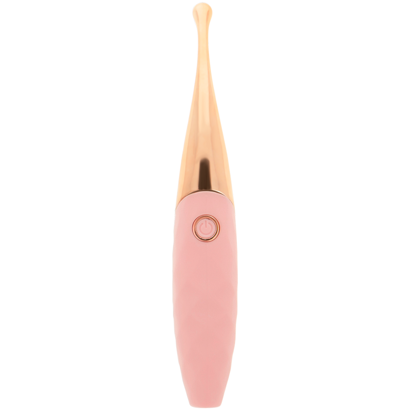 Stimolatore clitoride ricaricabile OHMAMA, rosa oro, con 36 modalità di vibrazione, dispositivo di stimolazione intima femminile