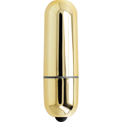 Mini proiettore vibrante dorato ONLINE con design compatto e lucido, ideale per proiezioni luminose e divertenti.