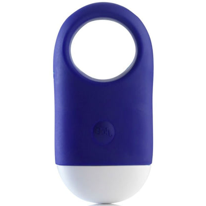 Anello blu elettrico Ooh by JE JOUE, prodotto di sostituzione, visibile in immagine con dettagli del design e colore blu vibrante.
